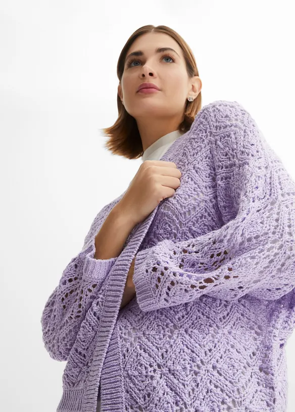 Pleten&yacute; ažurov&yacute; kab&aacute;tek, bonprix