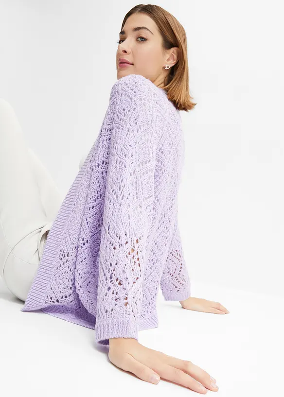 Pleten&yacute; ažurov&yacute; kab&aacute;tek, bonprix