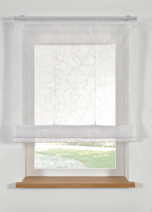 Průhledn&aacute; řas&iacute;c&iacute; roleta s potiskem a recyklovan&yacute;m polyesterem, bonprix