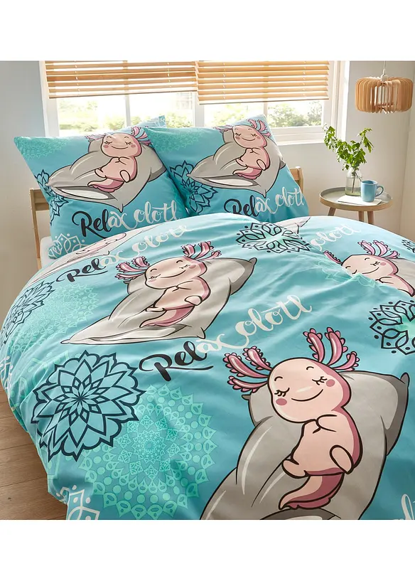 Povlečen&iacute; z bavlněn&eacute; směsi, bonprix