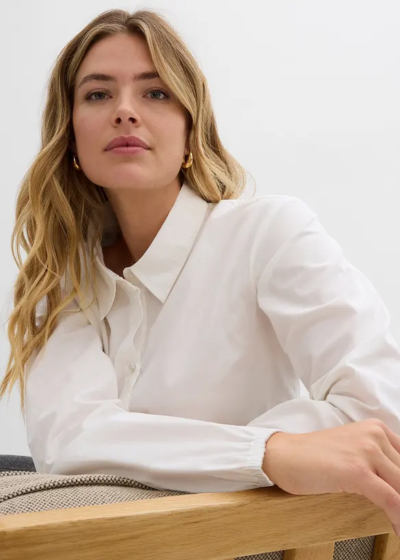 Halenka z čist&eacute; bavlny, bonprix