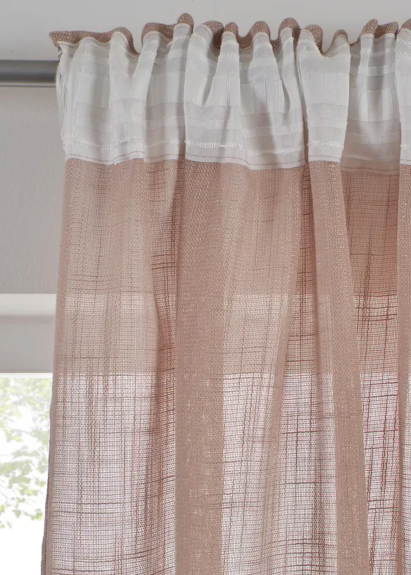 Z&aacute;věsy se strukturou (2 ks), bonprix