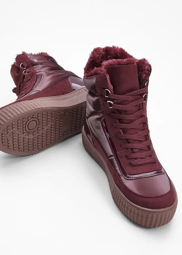 &Scaron;něrovac&iacute; kotn&iacute;kov&aacute; obuv s pod&scaron;&iacute;vkou, bonprix