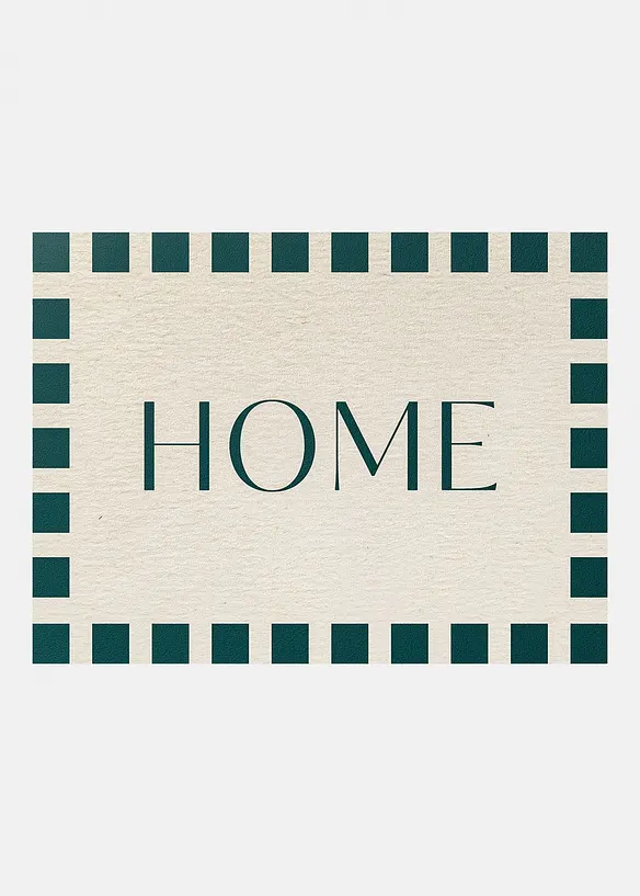 Prateln&aacute; rohožka s nati&scaron;těn&yacute;m n&aacute;pisem, bonprix