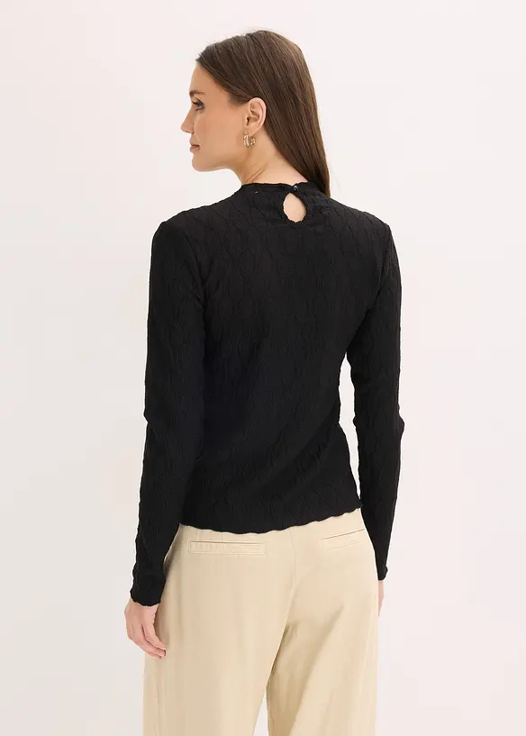 Triko s dlouh&yacute;m ruk&aacute;vem, bonprix