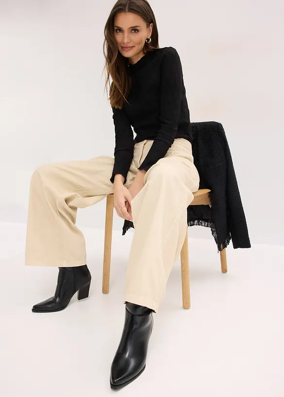 Triko s dlouh&yacute;m ruk&aacute;vem, bonprix