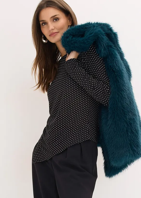 Triko z měkk&eacute; visk&oacute;zov&eacute; směsi, bonprix