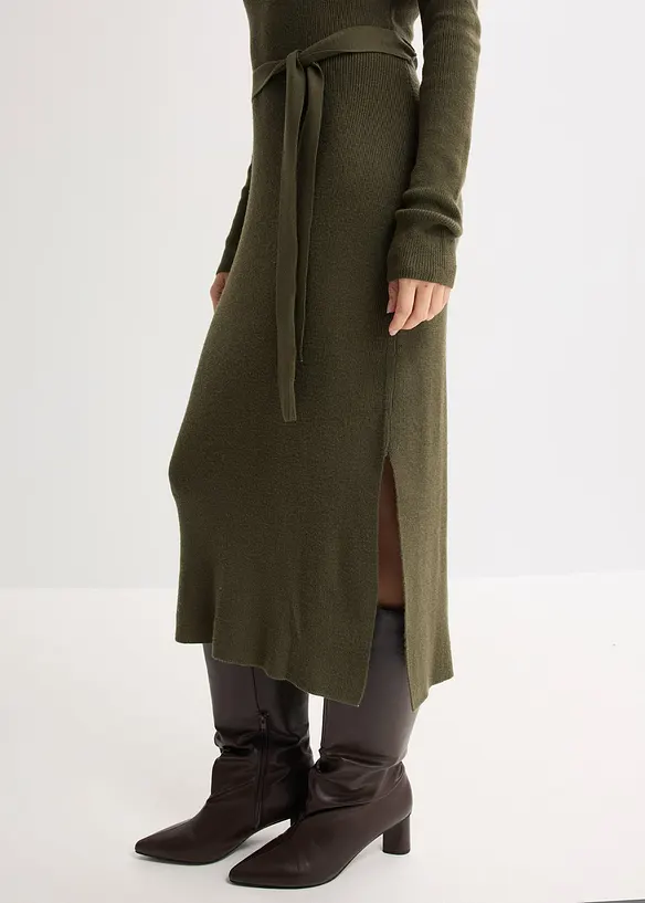 Žebrovan&eacute; pleten&eacute; &scaron;aty z visk&oacute;zov&eacute; směsi, bonprix