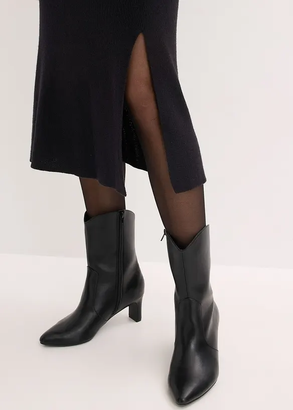 Žebrovan&eacute; pleten&eacute; &scaron;aty z visk&oacute;zov&eacute; směsi, bonprix