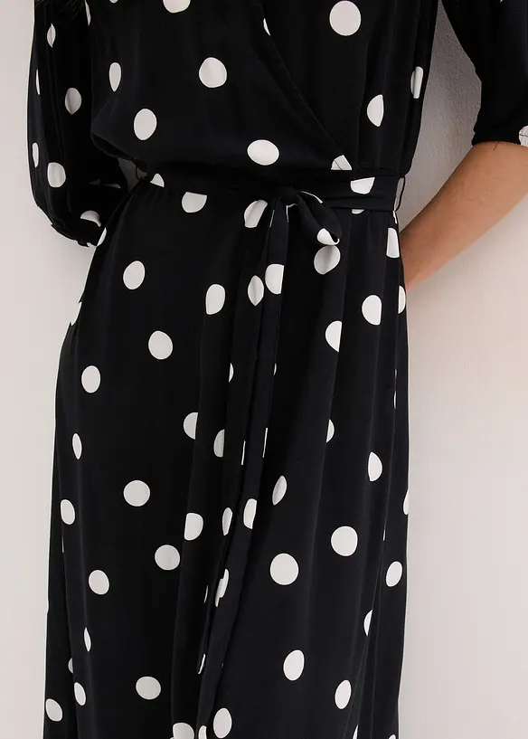 Maxi &scaron;aty ze spl&yacute;vav&eacute; visk&oacute;zy, bonprix