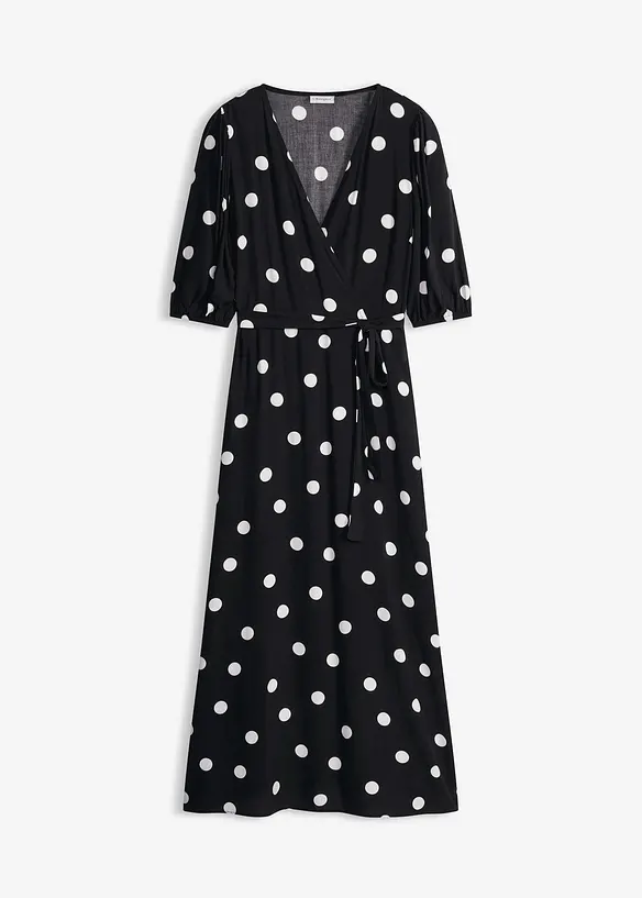 Maxi &scaron;aty ze spl&yacute;vav&eacute; visk&oacute;zy, bonprix