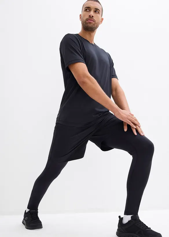 Pohodln&eacute; p&aacute;nsk&eacute; sportovn&iacute; leg&iacute;ny s kapsou na telefon, bonprix