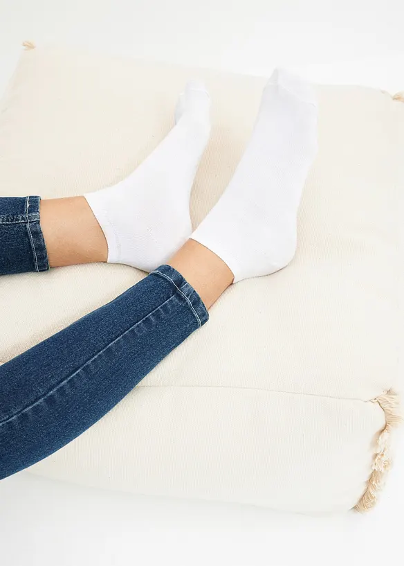 Kotn&iacute;kov&eacute; ponožky s organickou bavlnou (20 p&aacute;rů v balen&iacute;), bonprix