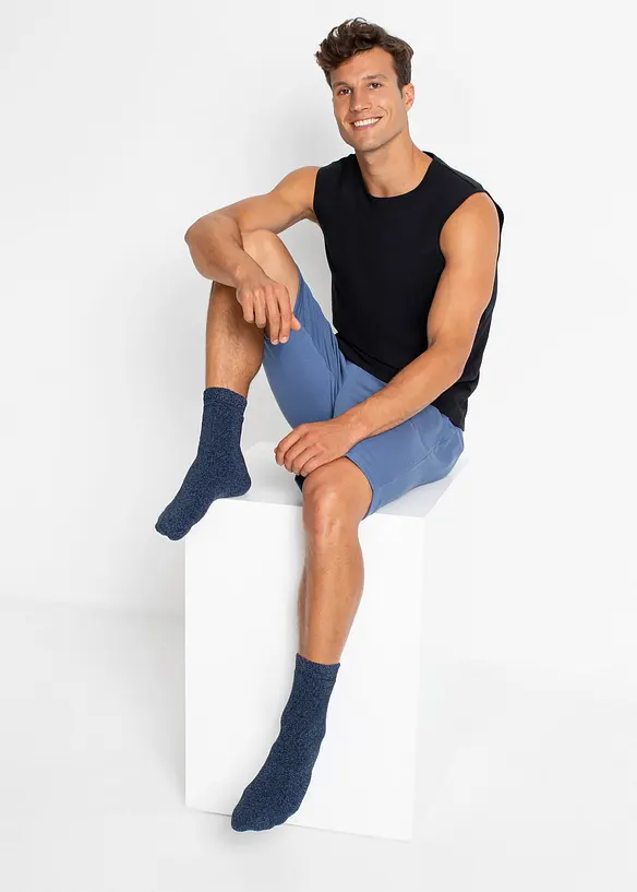 Termo frot&eacute; ponožky s organickou bavlnou (5 p&aacute;rů v balen&iacute;), bonprix