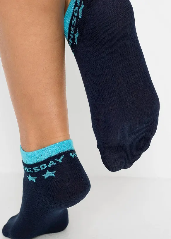 N&iacute;zk&eacute; ponožky pro děti (7 p&aacute;rů), bonprix