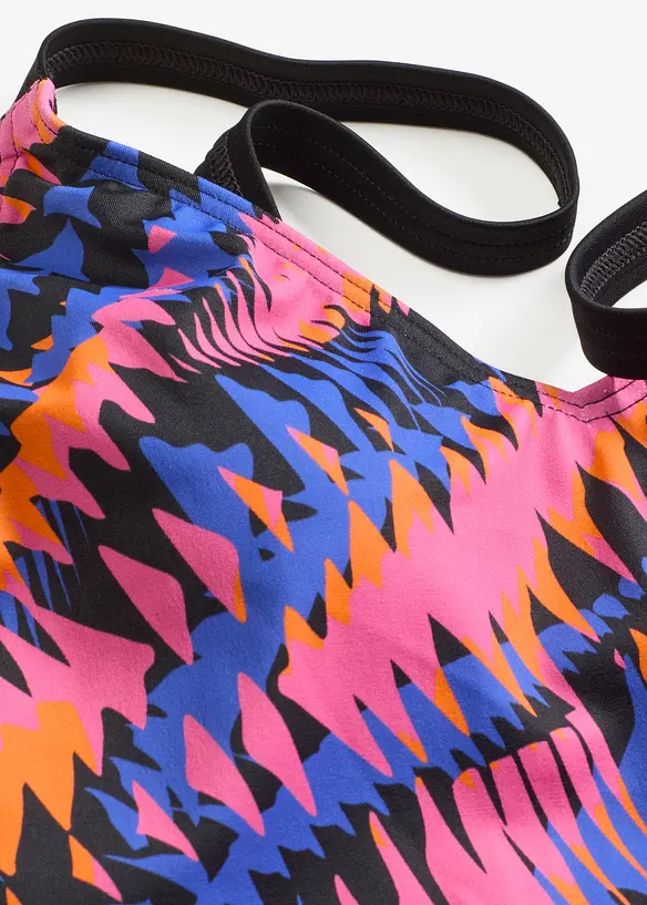 Jednod&iacute;ln&eacute; plavky s v&yacute;střihem do V, bonprix