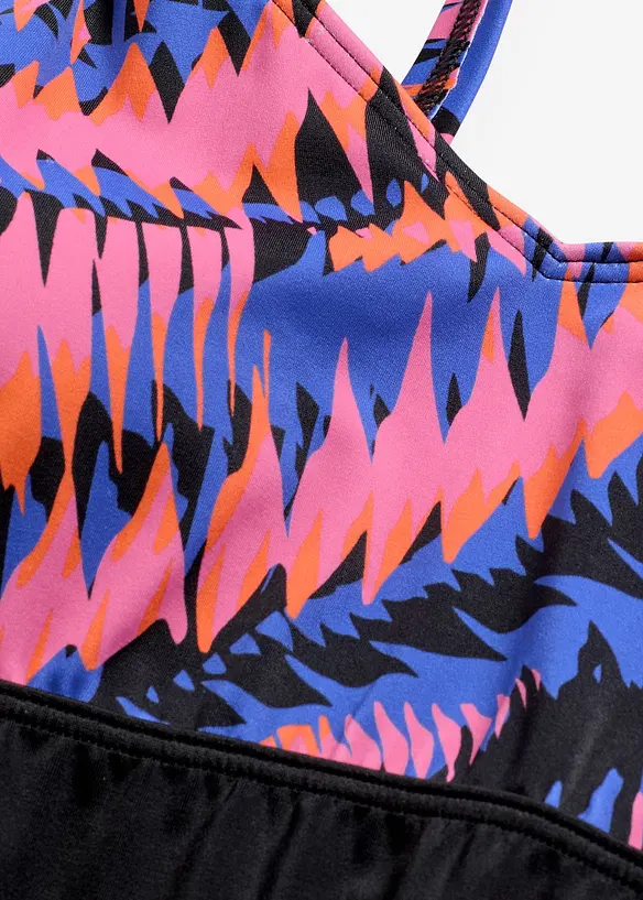 Jednod&iacute;ln&eacute; plavky s nohavičkou, bonprix