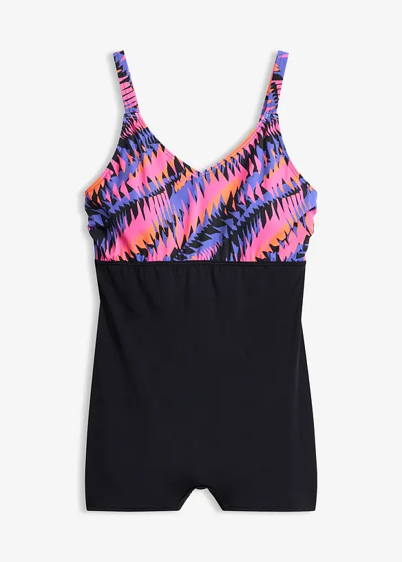 Jednod&iacute;ln&eacute; plavky s nohavičkou, bonprix