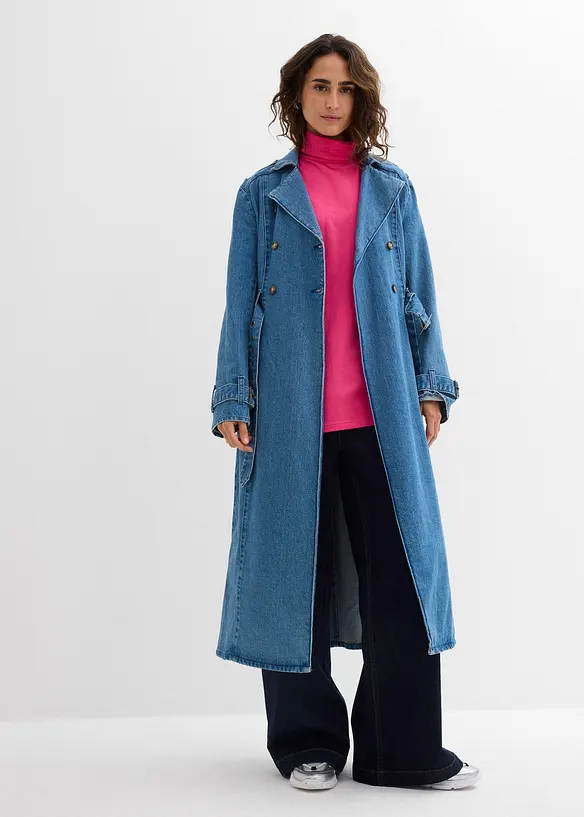 Tričko s rol&aacute;kem, z čist&eacute; organick&eacute; bavlny, bonprix