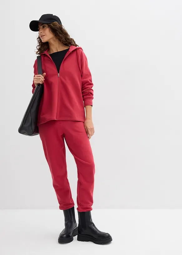 Mikina na zap&iacute;n&aacute;n&iacute;, z čist&eacute; organick&eacute; bavlny, bonprix