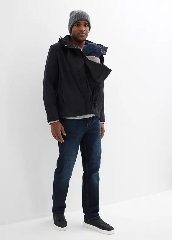 P&aacute;nsk&aacute; nosic&iacute; bunda 3 v 1 s předn&iacute; a zadn&iacute; funkc&iacute; no&scaron;en&iacute;, bonprix