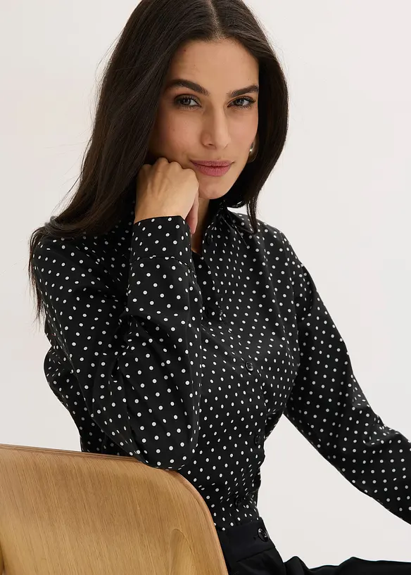 2 ko&scaron;ilov&eacute; halenky s bavlnou, bonprix