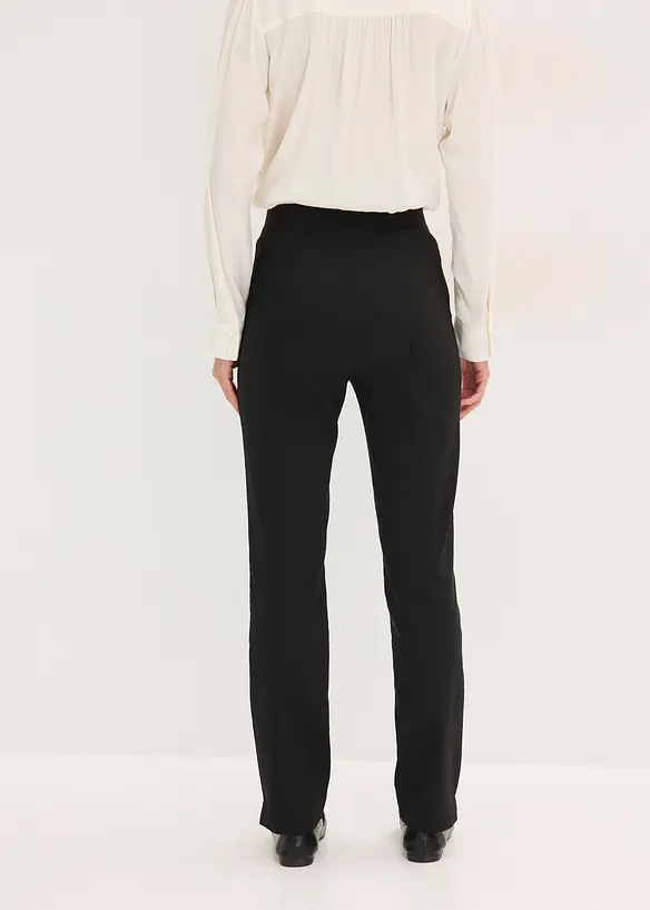 Kalhoty bez zap&iacute;n&aacute;n&iacute;, z bengal&iacute;nu, bonprix