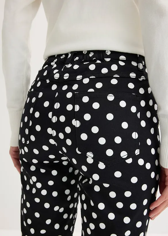 Strečov&eacute; kalhoty s 5 kapsami, bonprix