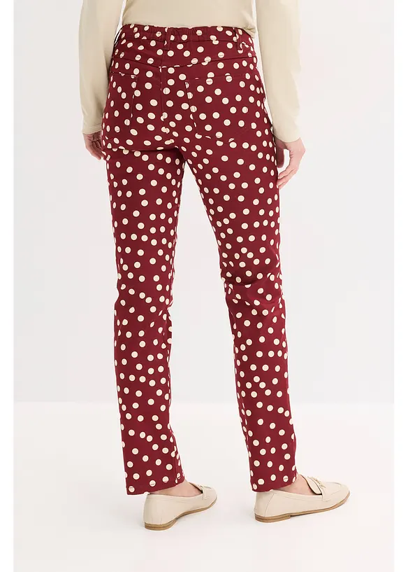 Strečov&eacute; kalhoty s 5 kapsami, bonprix