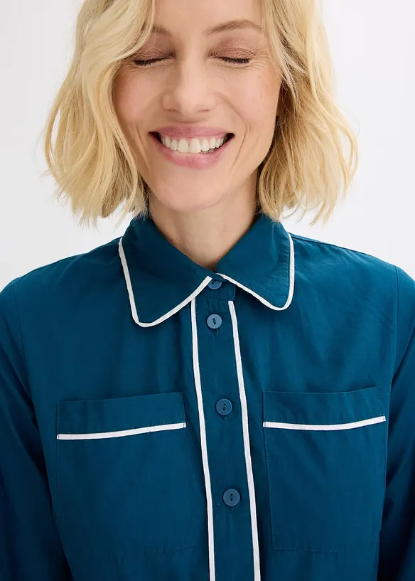 Ko&scaron;ilov&eacute; &scaron;aty z bavlněn&eacute;ho popel&iacute;nu, kter&yacute; nen&iacute; nutn&eacute; žehlit, bonprix