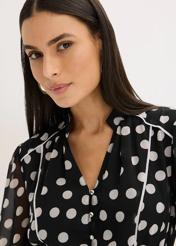 &Scaron;ifonov&eacute; &scaron;aty s kontrastn&iacute;mi paspulkami, bonprix