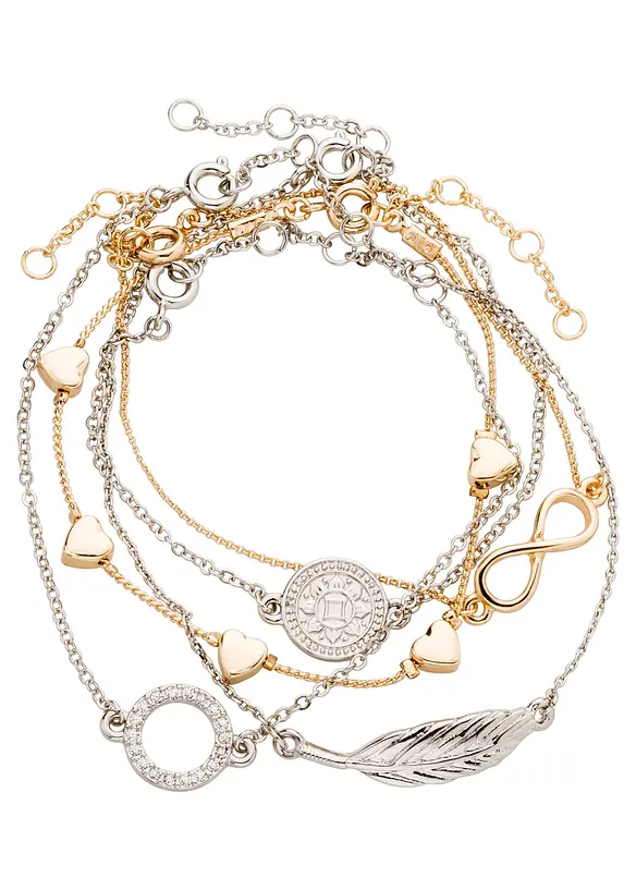 Souprava n&aacute;ramků (5d&iacute;ln&aacute; souprava), bonprix