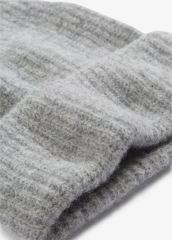 Vlněn&aacute; čepice s alpakou, bonprix