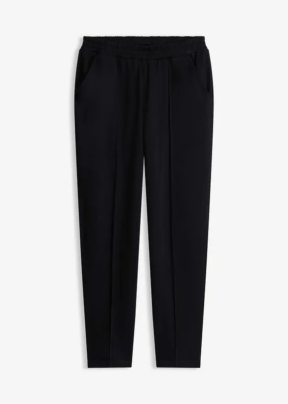 Kalhoty bez zap&iacute;n&aacute;n&iacute;, se s&aacute;mkem, bonprix