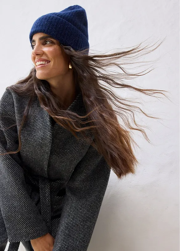 Vlněn&aacute; čepice s alpakou, bonprix