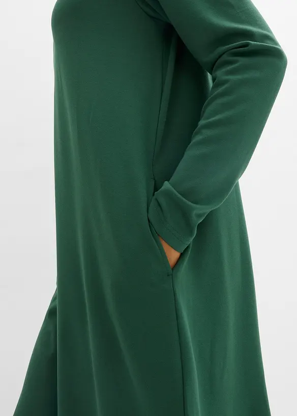 &Uacute;pletov&eacute; &scaron;aty s &aacute;čkovou lini&iacute;, ze směsi s visk&oacute;zou, bonprix