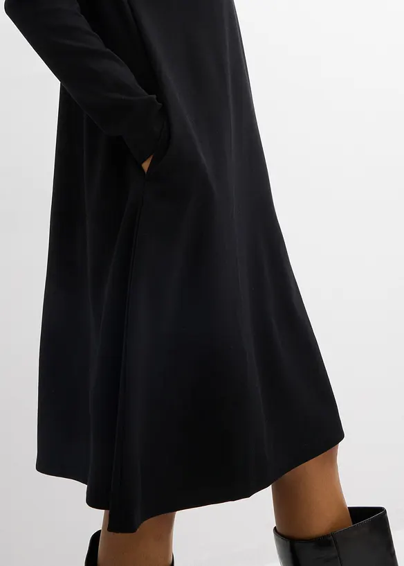 &Uacute;pletov&eacute; &scaron;aty s &aacute;čkovou lini&iacute;, ze směsi s visk&oacute;zou, bonprix