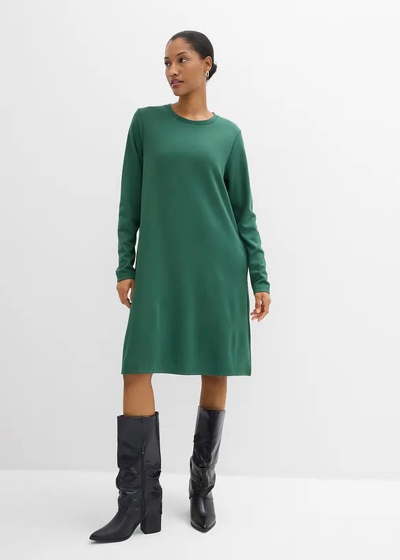 &Uacute;pletov&eacute; &scaron;aty s &aacute;čkovou lini&iacute;, ze směsi s visk&oacute;zou, bonprix