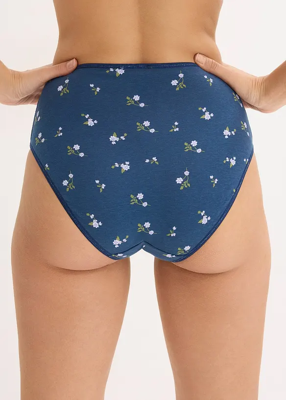 Maxikalhotky s pohodlnou bavlnou (5 ks v balen&iacute;), bonprix