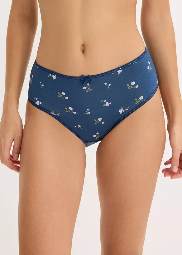 Maxikalhotky s pohodlnou bavlnou (5 ks v balen&iacute;), bonprix