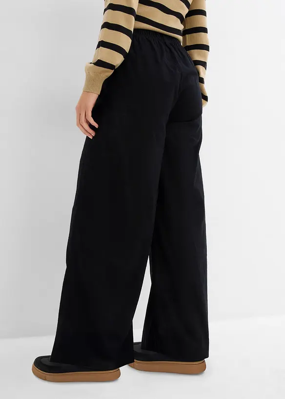 Palazzo kalhoty z čist&eacute; bavlny, bonprix