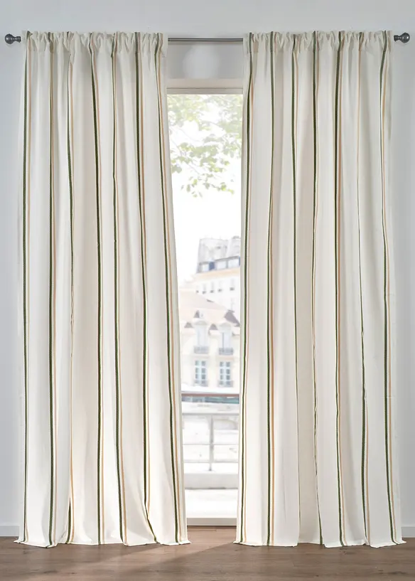 Z&aacute;věs s tkan&yacute;mi pruhy (1 ks v balen&iacute;), bonprix