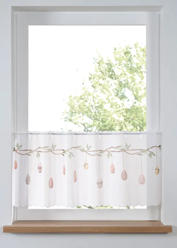 Vitr&aacute;žkov&aacute; z&aacute;clona s velikonočn&iacute;m motivem, bonprix