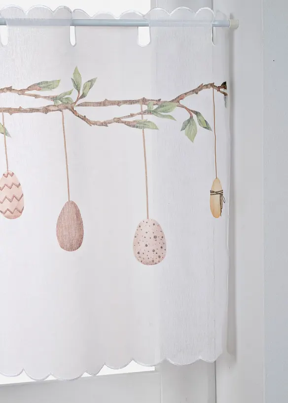 Vitr&aacute;žkov&aacute; z&aacute;clona s velikonočn&iacute;m motivem, bonprix