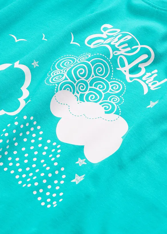 Capri pyžamo z čist&eacute; organick&eacute; bavlny, bonprix