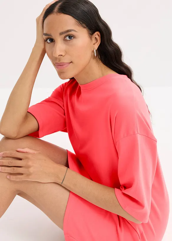 Oversize &uacute;pletov&eacute; &scaron;aty z těžk&eacute; organick&eacute; bavlny, bonprix