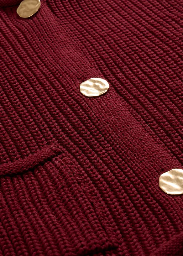 Pleten&aacute; vesta s kapsami, bonprix