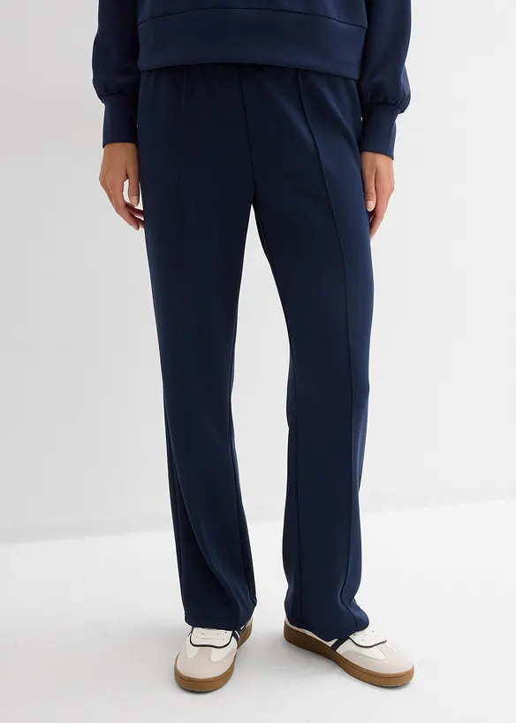 Tepl&aacute;kov&eacute; kalhoty z měkk&eacute; směsi s visk&oacute;zou, bonprix