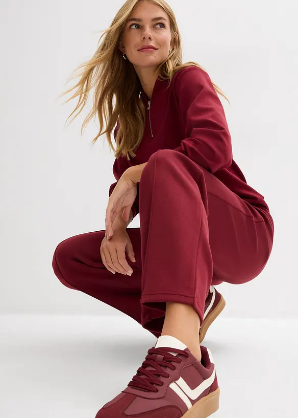 Tepl&aacute;kov&eacute; kalhoty z měkk&eacute; směsi s visk&oacute;zou, bonprix