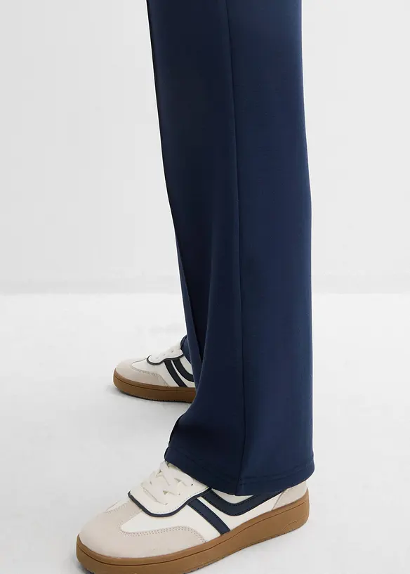 Tepl&aacute;kov&eacute; kalhoty z měkk&eacute; směsi s visk&oacute;zou, bonprix